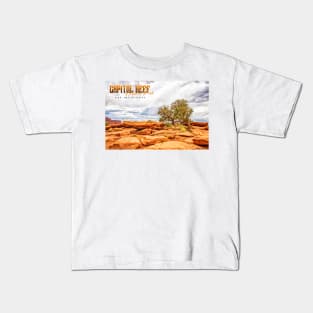 Juniper Tree in Capitol Reef National Park Kids T-Shirt